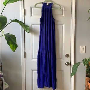 H&M | Electric blue summery maxi dress